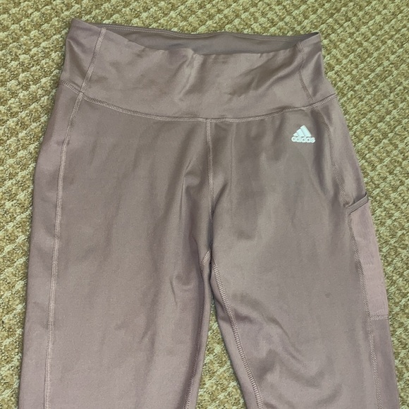 adidas Aeroready 7/8 Leggings in Lilac color - Picture 3 of 9